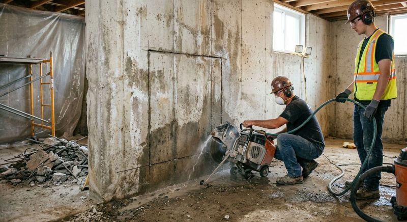 Basement Floor Sawing in Corpus Christi, TX